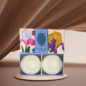 KIT 2 sabonetes barra 115g Florentina Iris