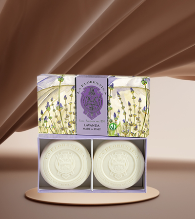 KIT 2 sabonetes barra 115g Lavander