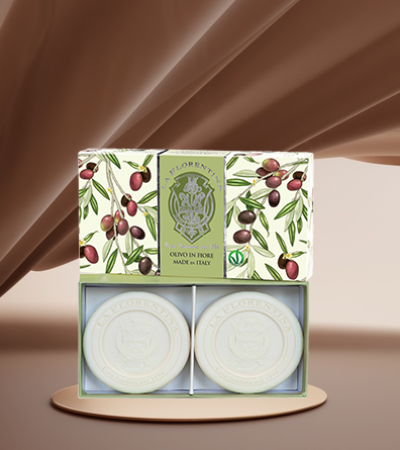 KIT 2 sabonetes barra 115g Oliver Flowers
