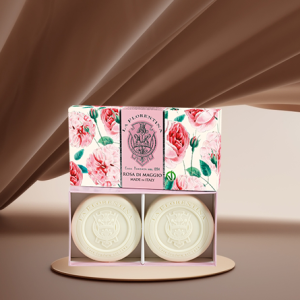 KIT 2 sabonetes barra 115g Rose Of May