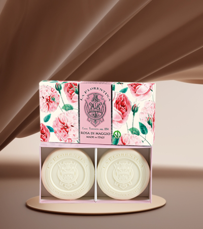 KIT 2 sabonetes barra 115g Rose Of May