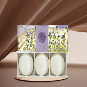 KIT 3 sabonetes barra 115g Lavander