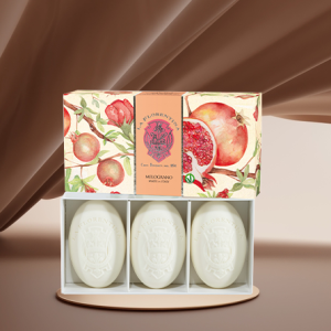 KIT 3 sabonetes barra 115g Pomegranate